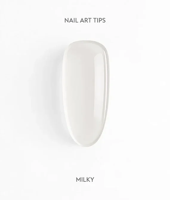 Tipsi za nail art – milky 50 kom