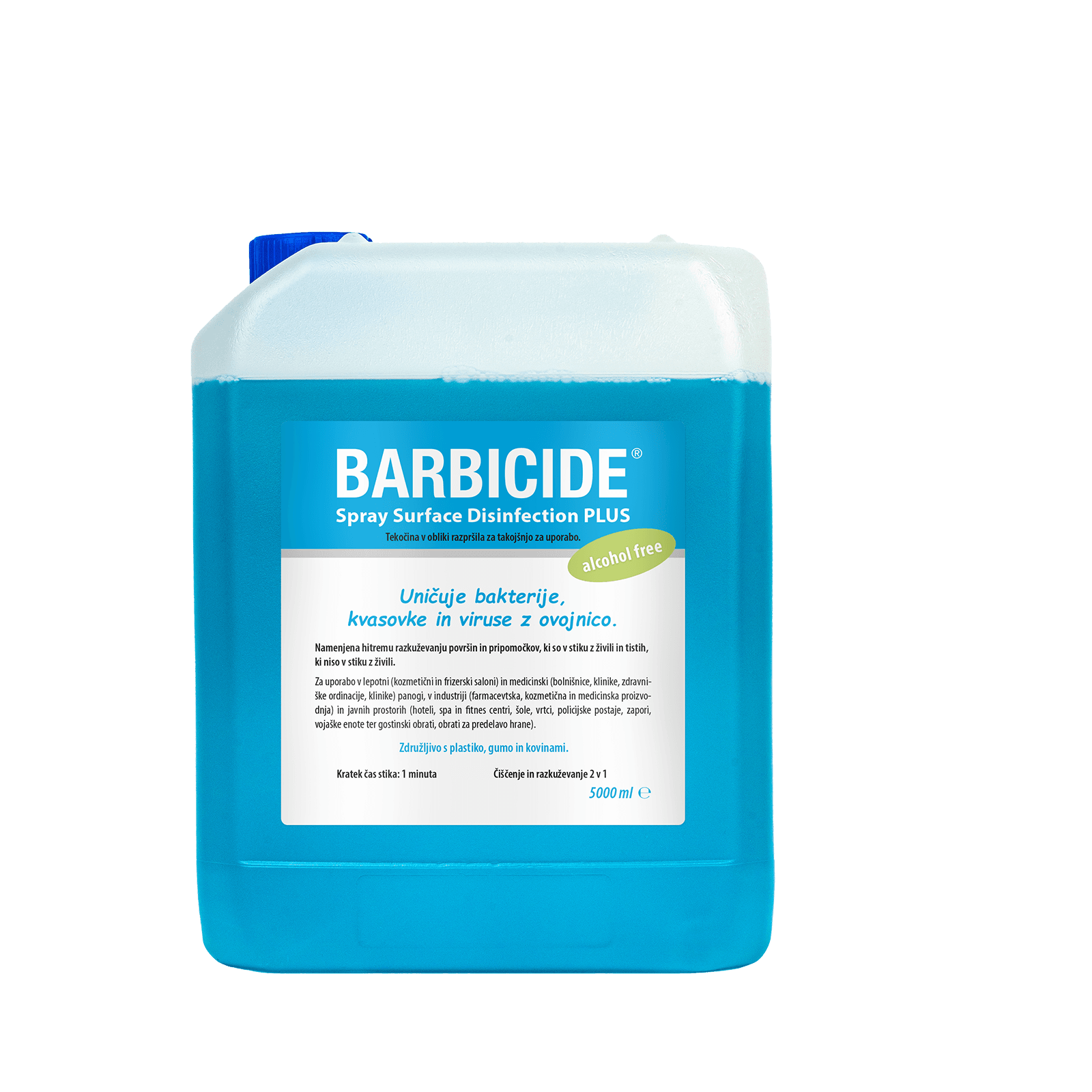 Barbicide razpršilo za razkuževanje vseh površin 5000 ml - brez vonja
