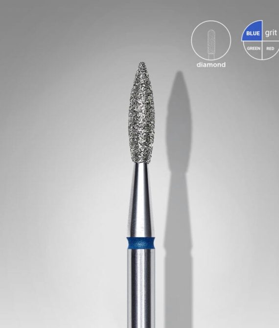Nastavek Staleks flame blue EXPERT 2,1mm/8 mm