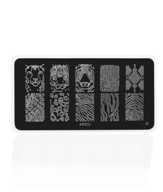 Indigo Stamping ploščica 01