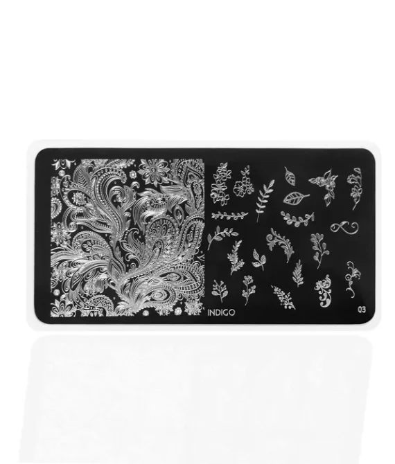 Indigo Stamping ploščica 03