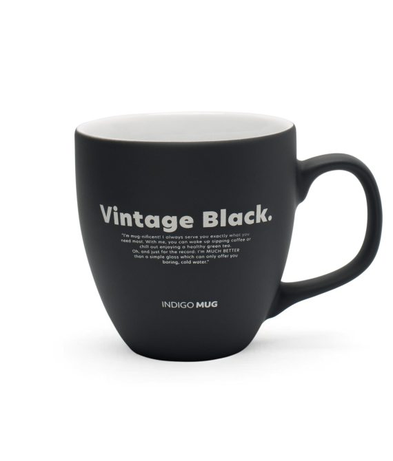 Skodelica Vintage Black 450 ml