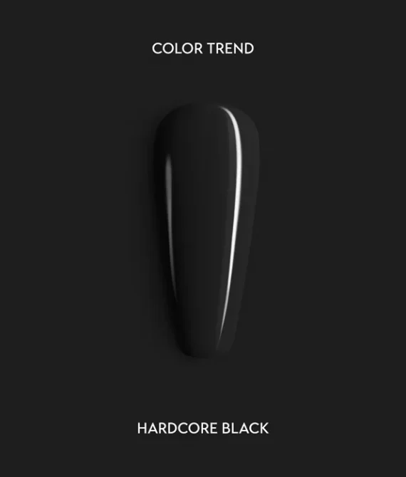 Hardcore Black Gel Polish 7ml
